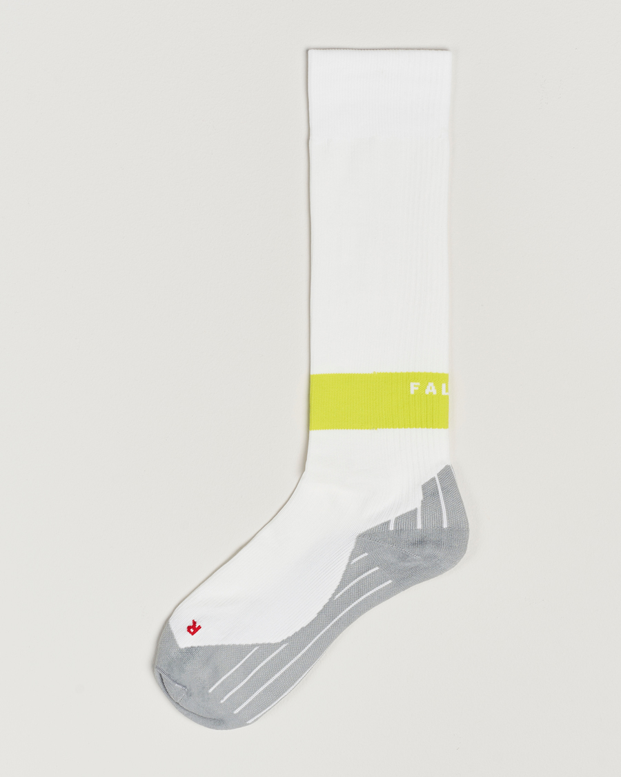 Herre | Undertøj | Falke | RU Compression Running Socks White