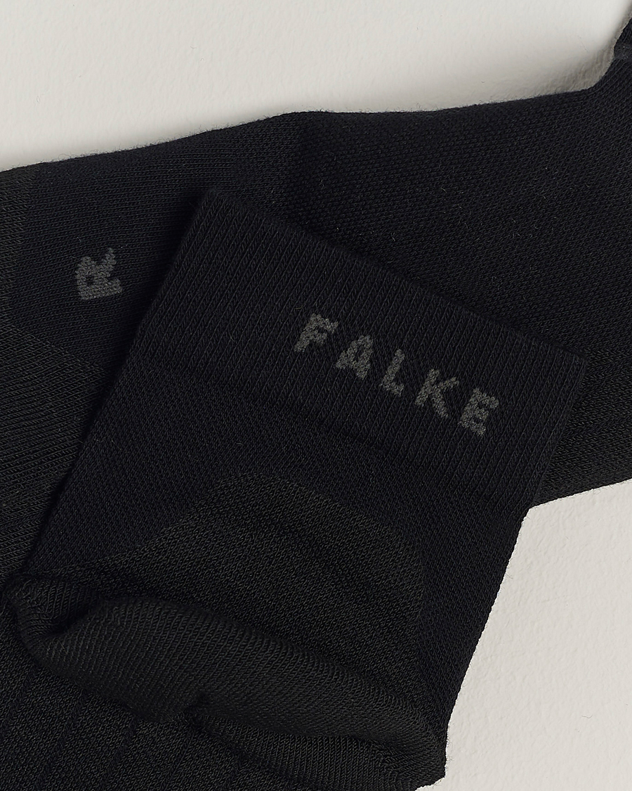 Herre | Ankelsokker | Falke Sport | Falke GO2 Short Golf Socks Black