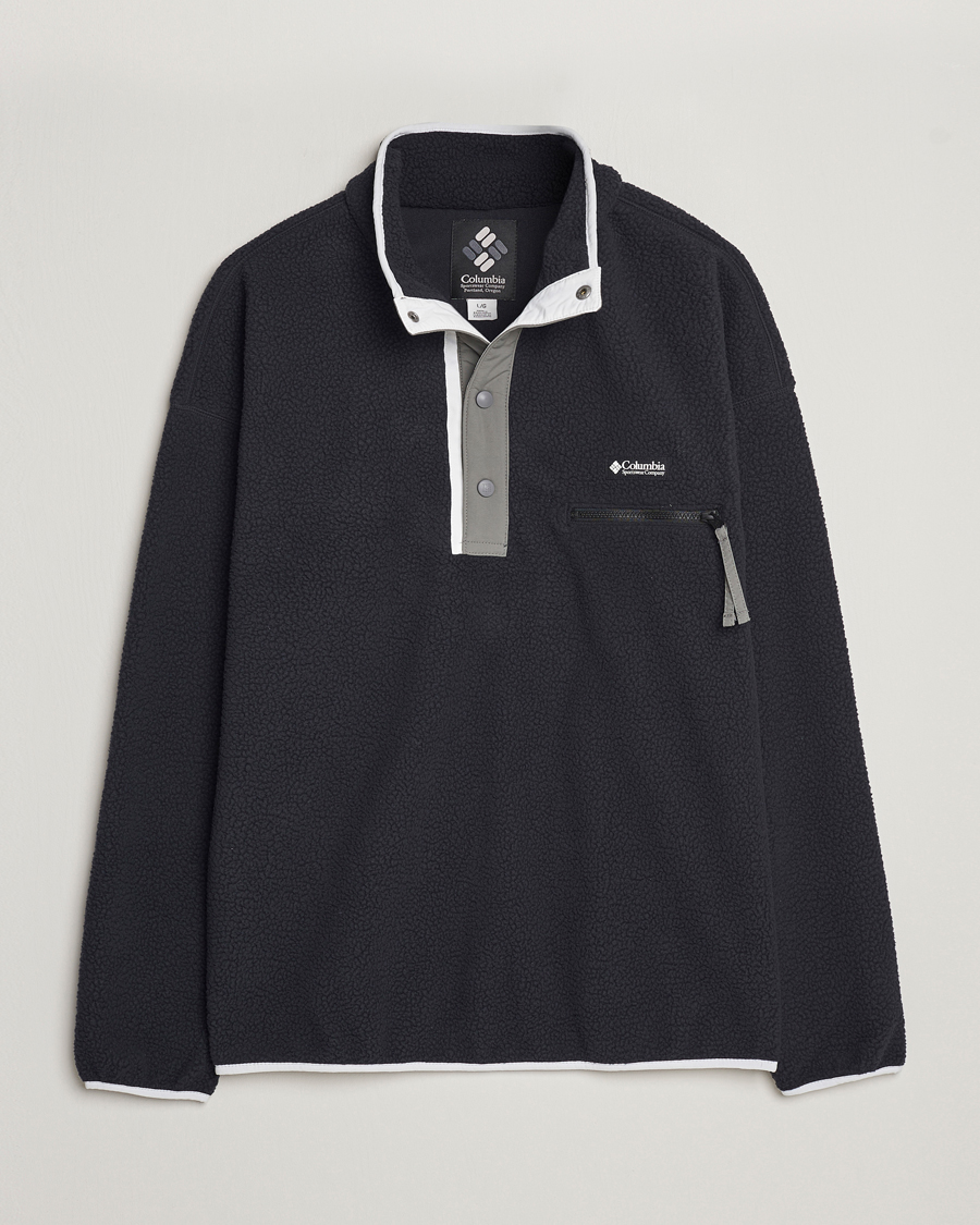 Herre | Trøjer | Columbia | Helvetia Half Snap Fleece Black