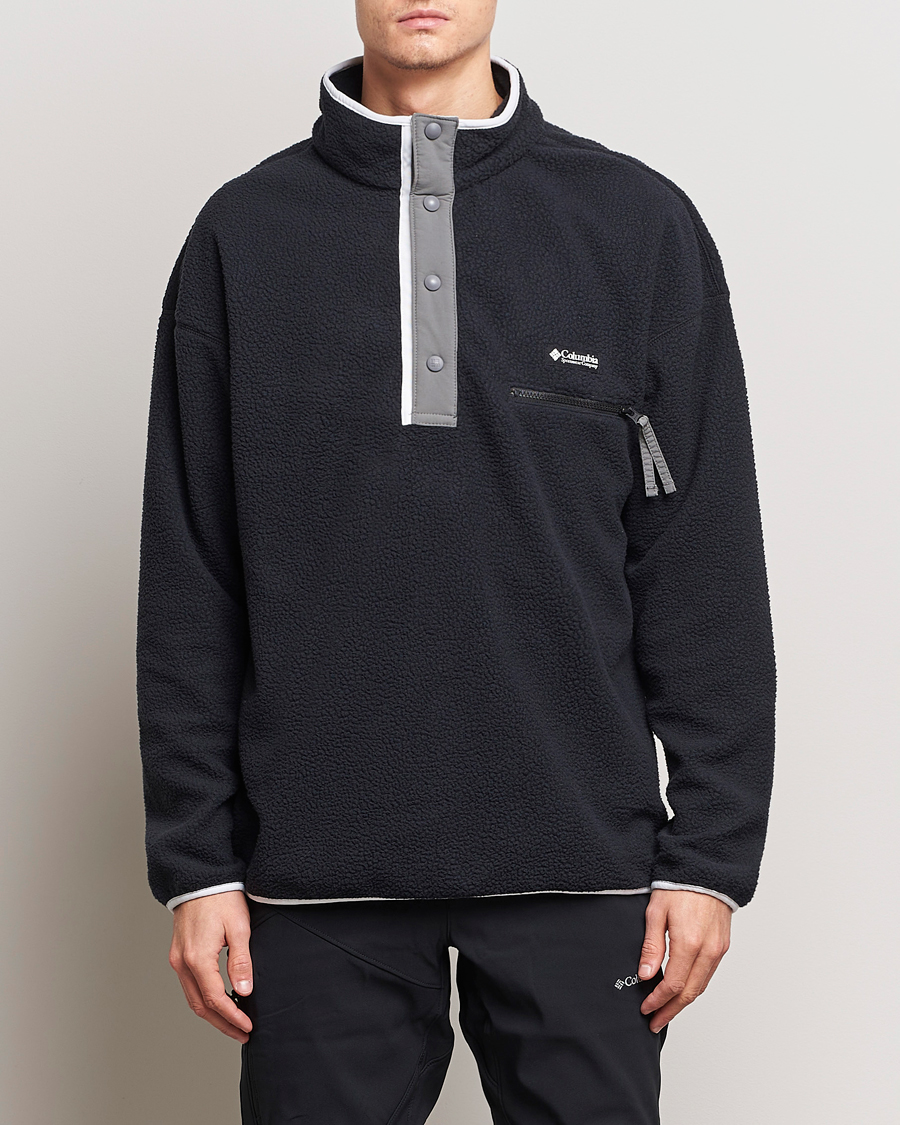 Herre | Trøjer | Columbia | Helvetia Half Snap Fleece Black