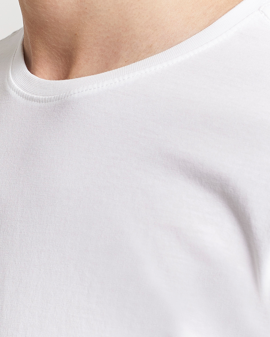 Herre | T-Shirts | KnowledgeCotton Apparel | Agnar Basic T-Shirt Bright White