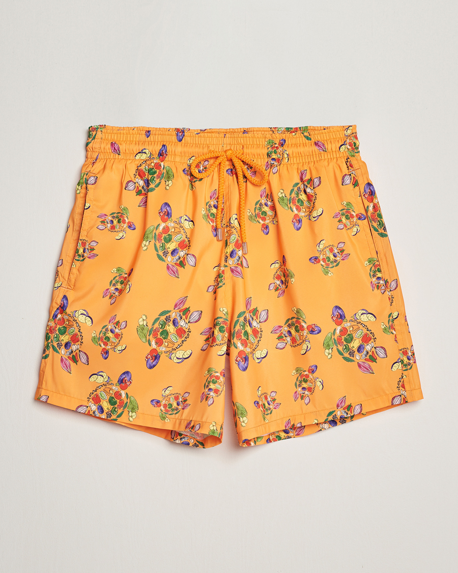 Herre | Badebukser | Vilebrequin | Mahina Rataturtles Swim Shorts Carotte
