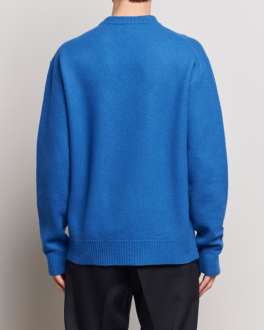 Herre | Trøjer | Jil Sander | Lightweight Merino Wool Sweater Space Blue