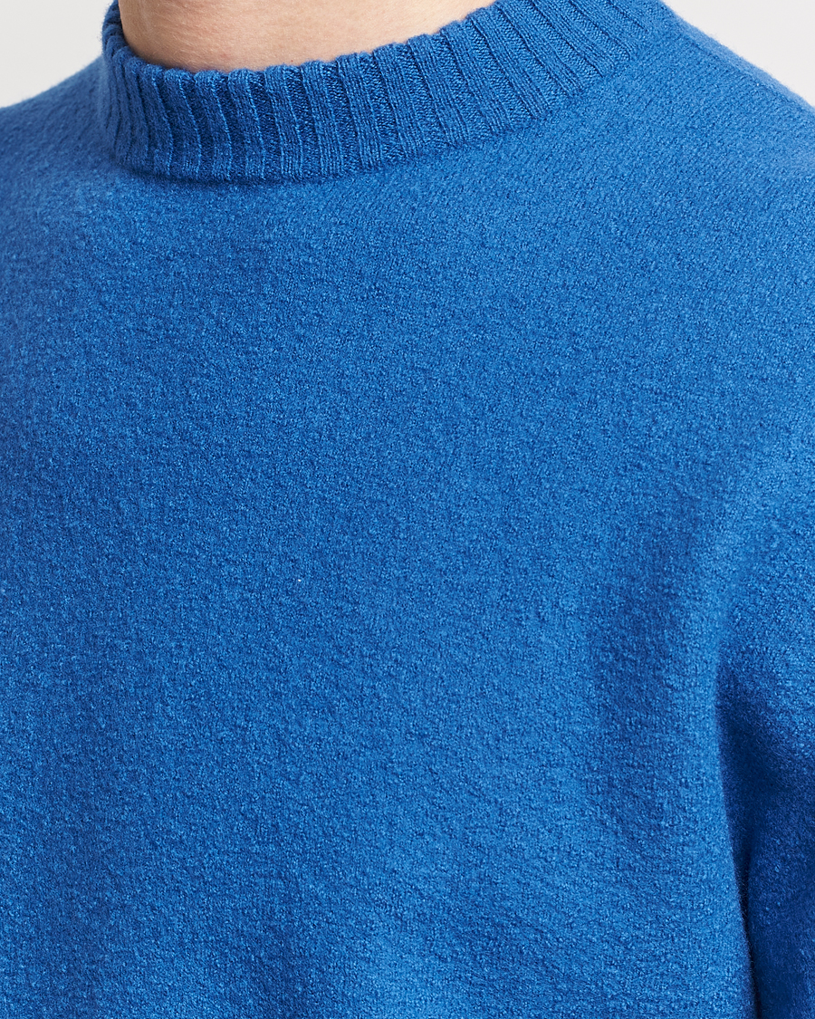 Herre | Trøjer | Jil Sander | Lightweight Merino Wool Sweater Space Blue