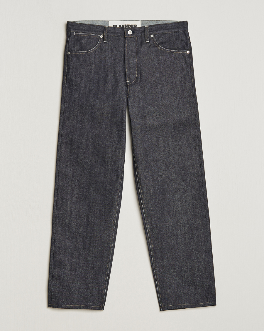 Herre |  | Jil Sander | Regular Fit 5-Pocket Denim Dark Indigo