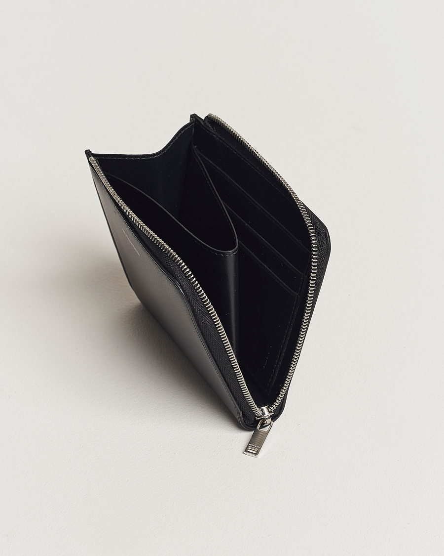 Herre | Jil Sander Soft Calf Wallet Black | Jil Sander | Soft Calf Wallet Black