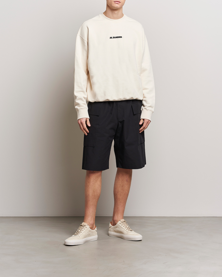 Herre | Shorts | Jil Sander | Relaxed Fit Drawstring Shorts Black