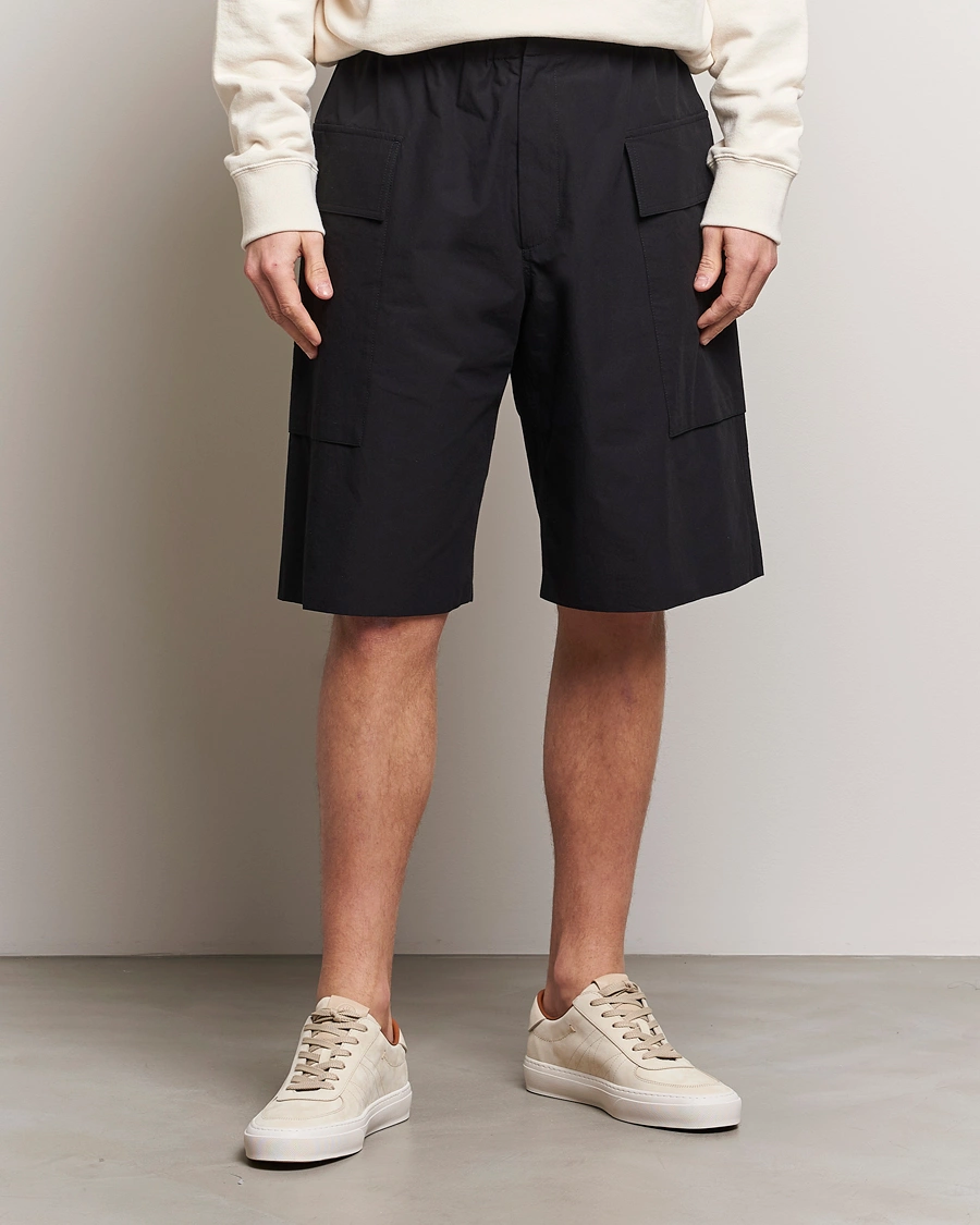 Herre | Chino shorts | Jil Sander | Relaxed Fit Drawstring Shorts Black