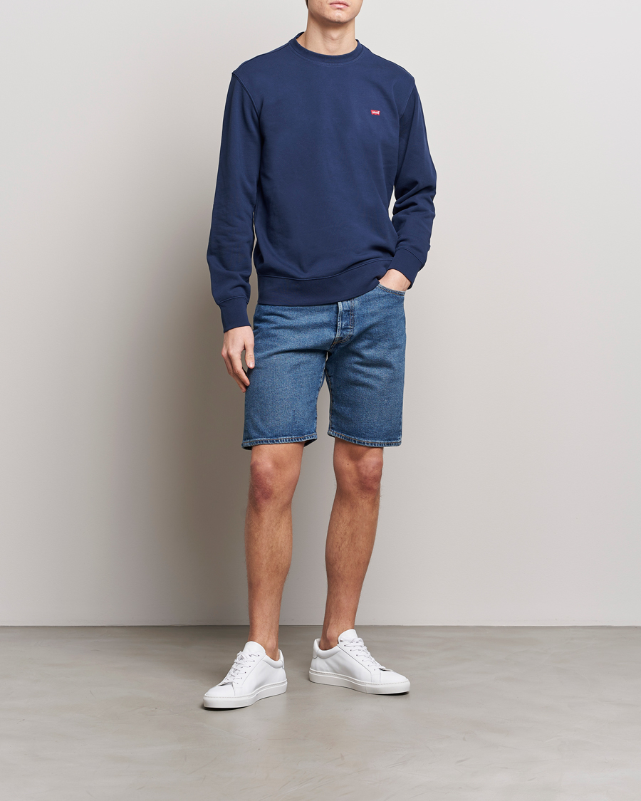 Herre | Shorts | Levi's | 501 Original Denim Shorts 9am On Battery