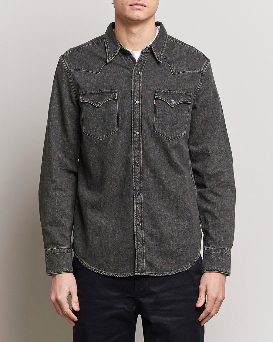 Herre | Denimskjorter | Levi's | Barstow Western Standard Shirt Black Washed