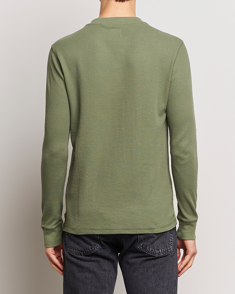 Herre | Trøjer | Levi's | Thermal Henley Bluish Olive