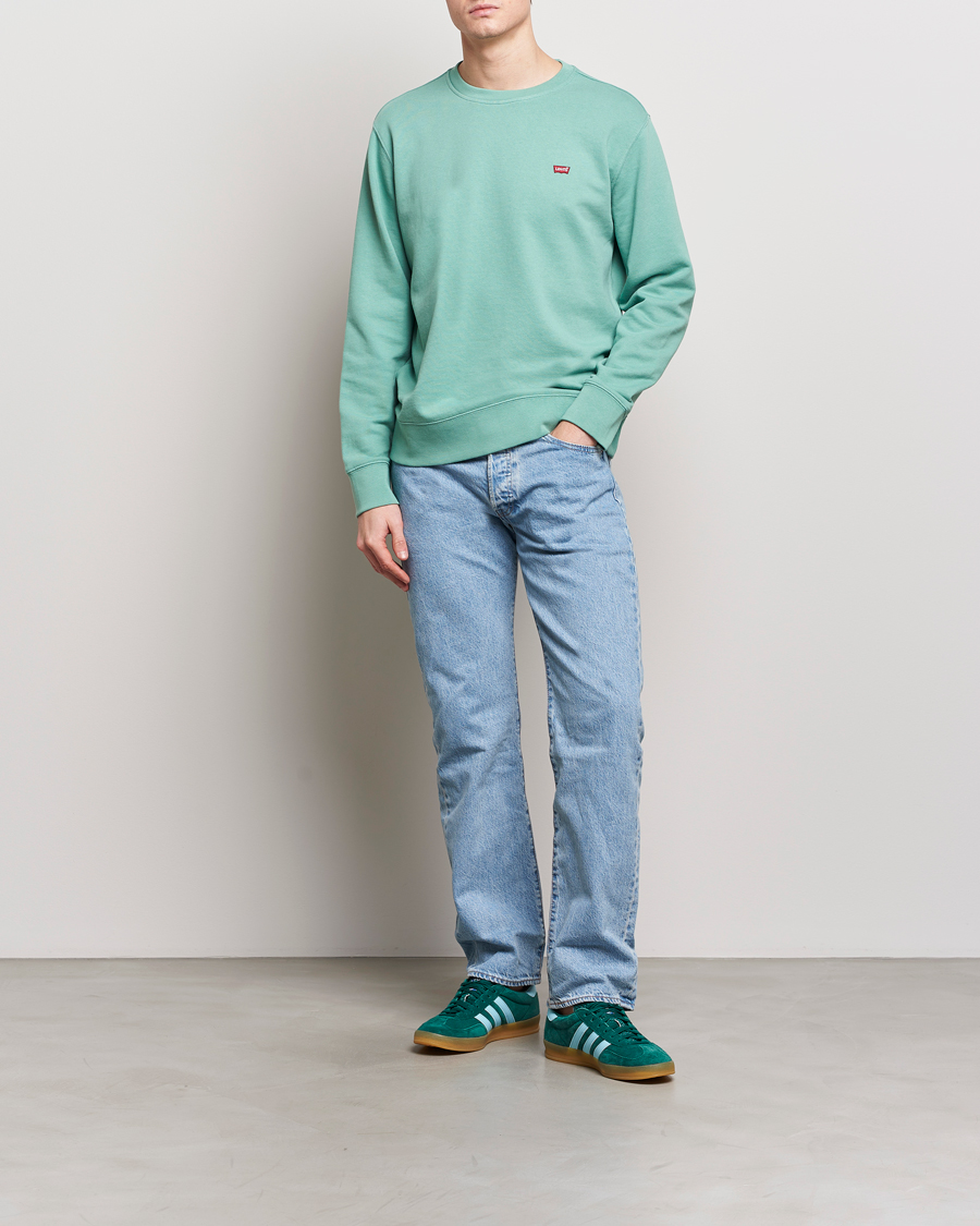 Herre | Trøjer | Levi's | Original Crew Neck Sweatshirt Feldspar Green