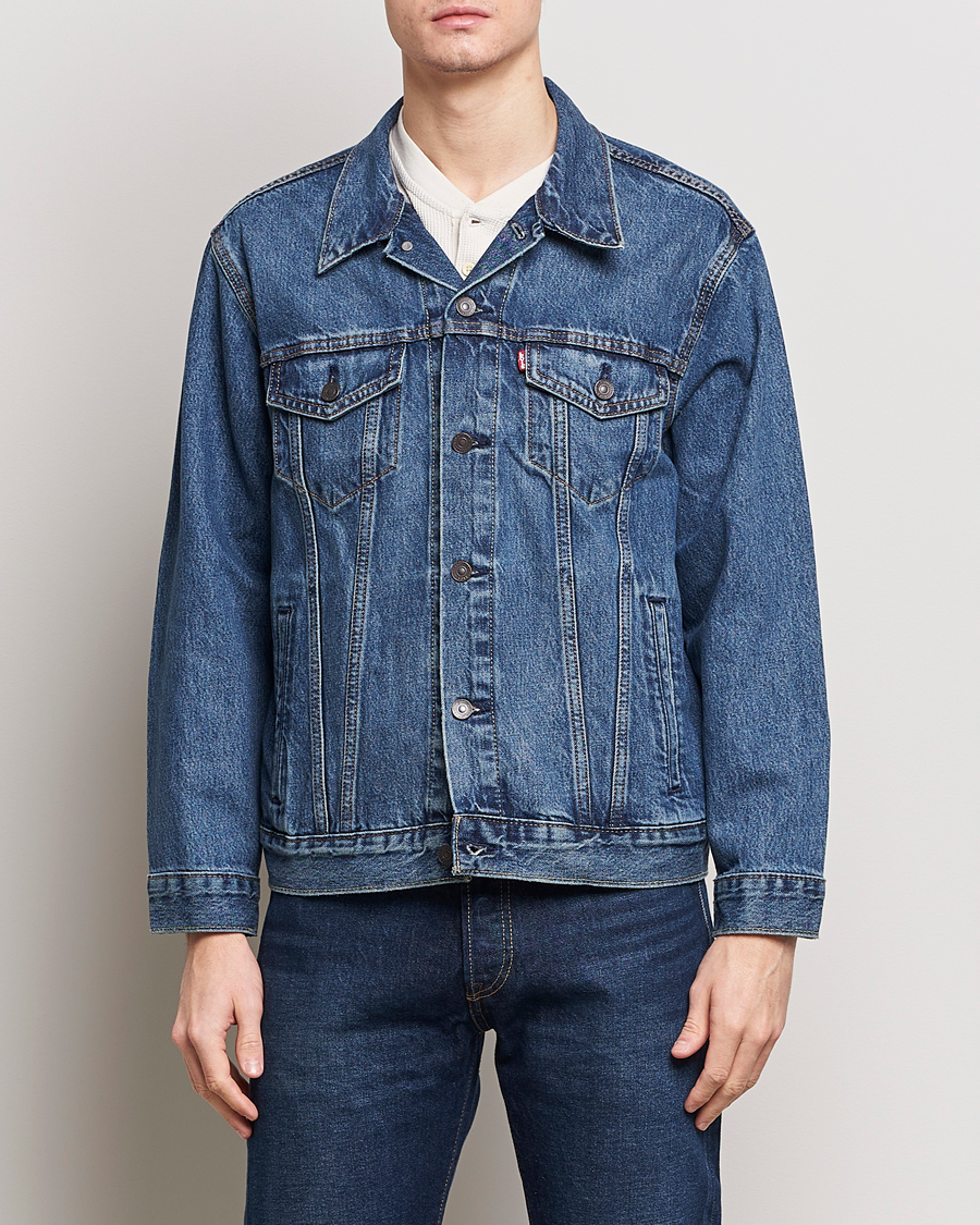 Herre | Jakker | Levi's | Relaxed Fit Trucker Denim Jacket Waterfalls