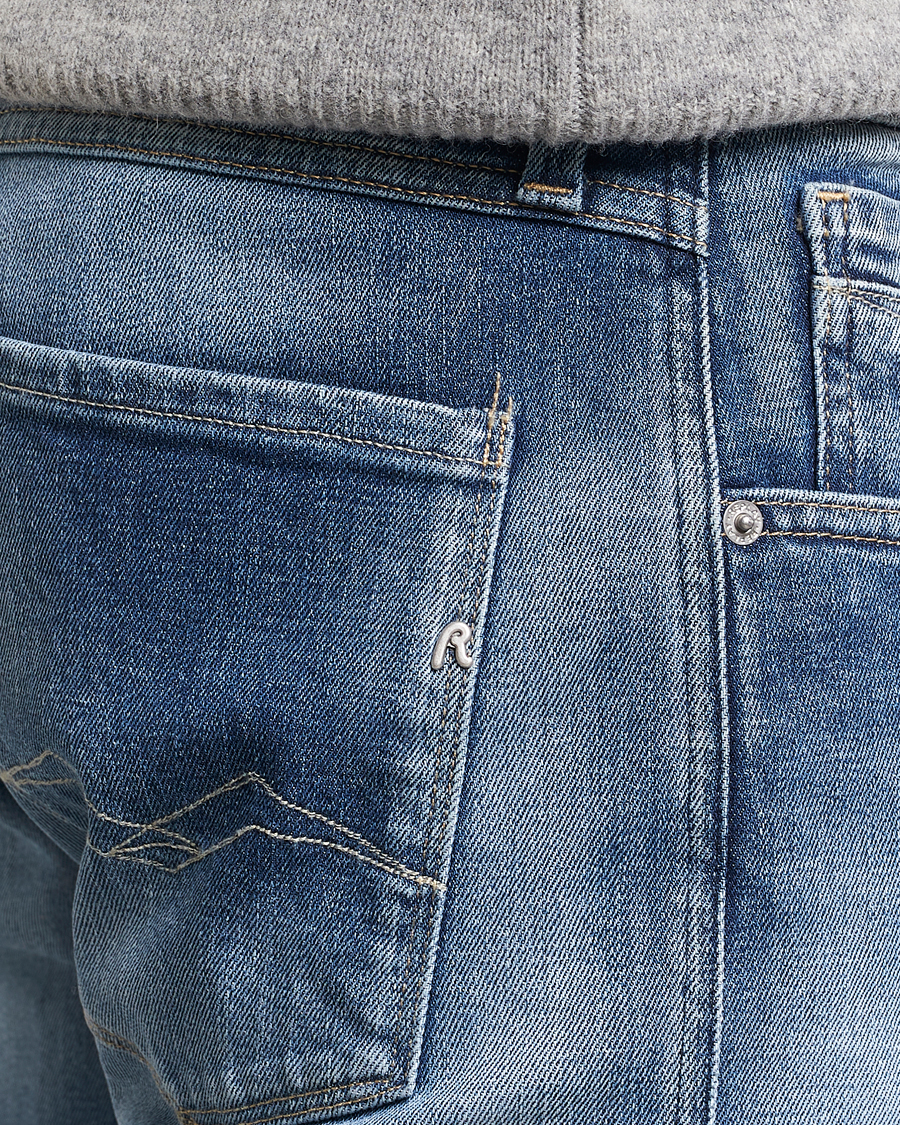 Herre | Jeans | Replay | Anbass Stretch Jeans Medium Blue