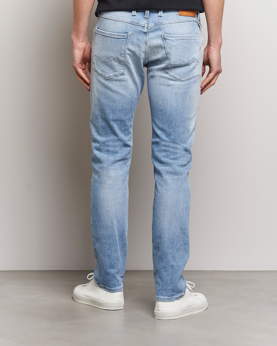 Herre | Jeans | Replay | Anbass 20 Year Stretch Jeans Light Blue