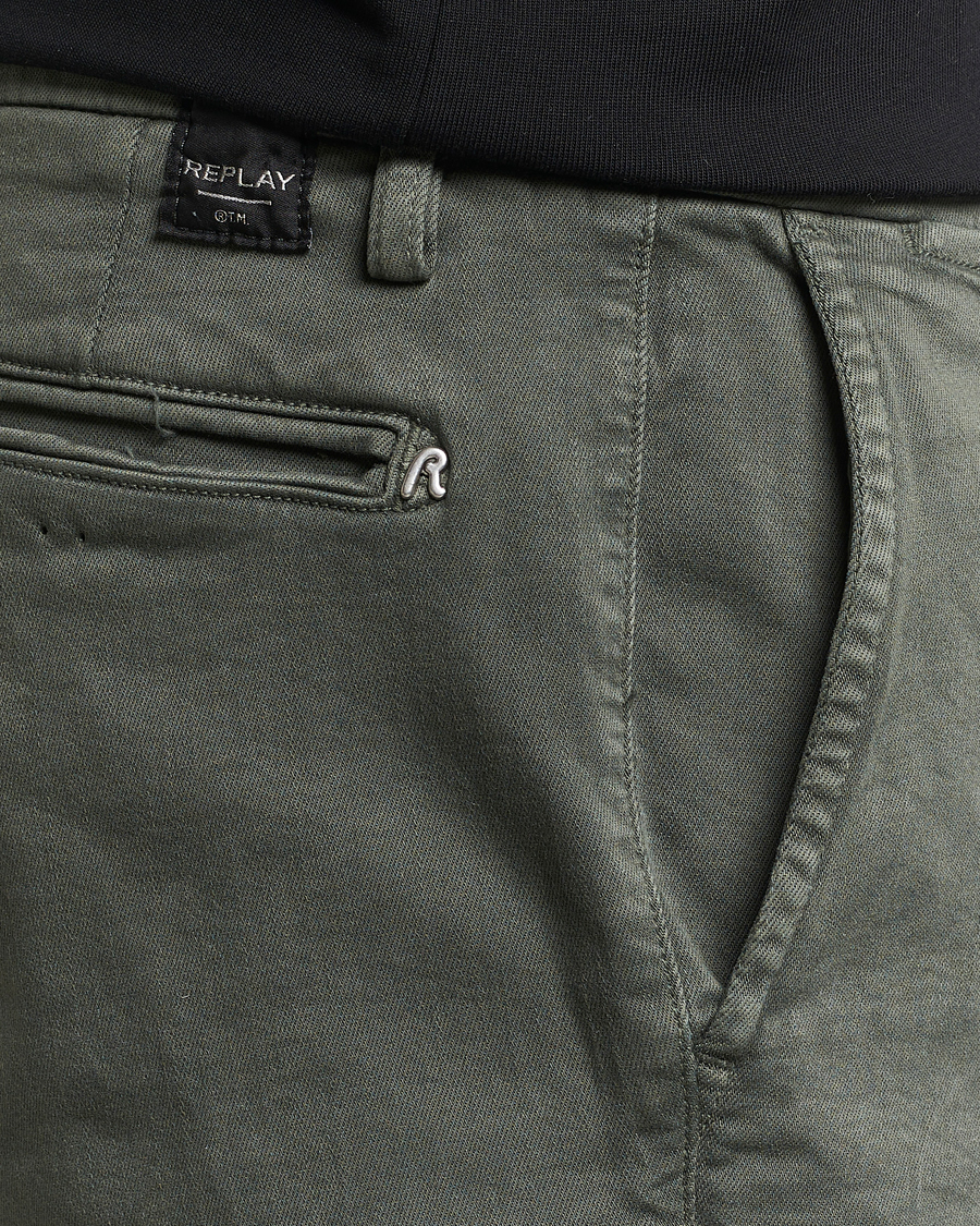 Herre | Shorts | Replay | Benni Hyperflex Shorts Dark Green