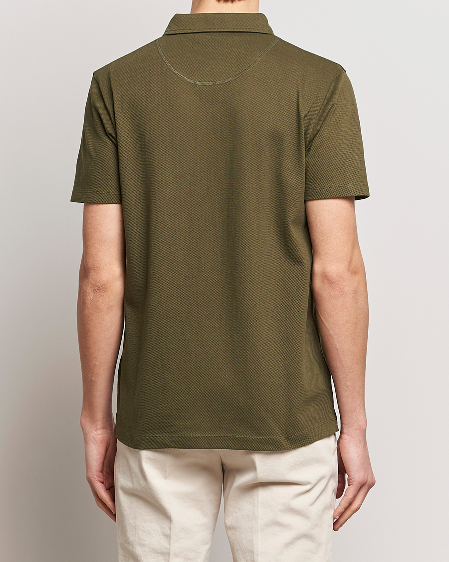 Herre | Polotrøjer | Sunspel | Riviera Polo Shirt Dark Olive