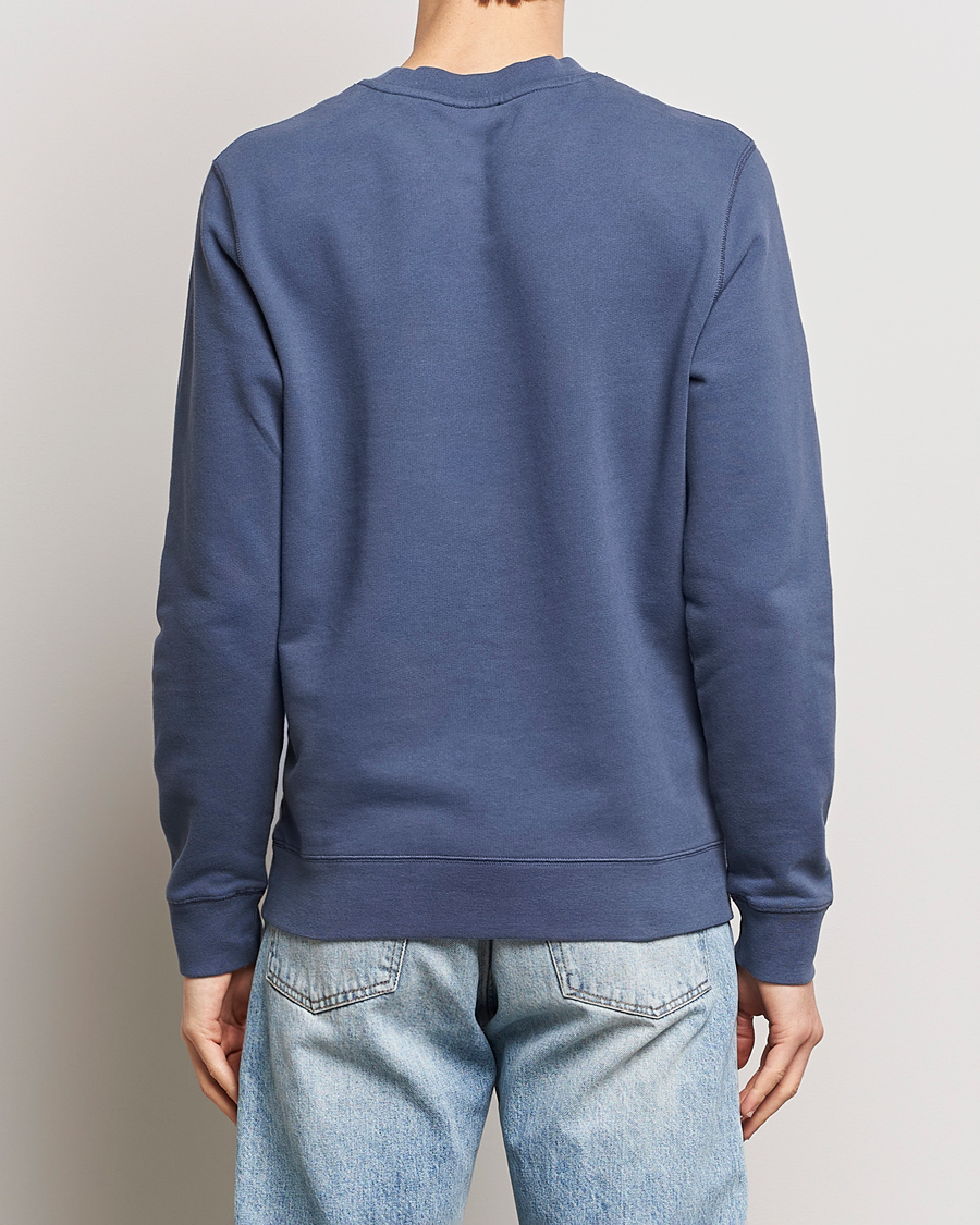 Herre | Trøjer | Sunspel | Loopback Sweatshirt Slate Blue