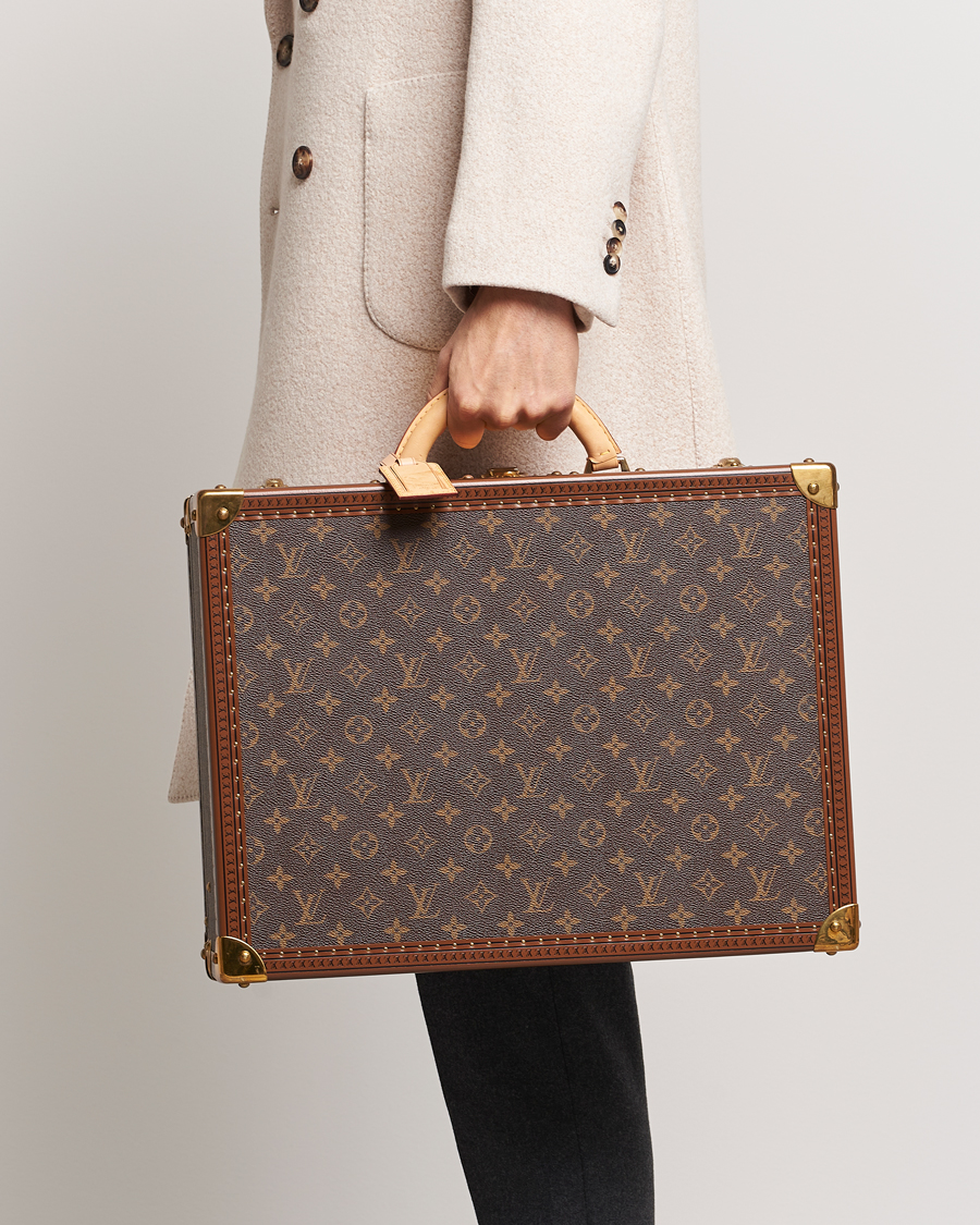 Herre | Louis Vuitton Pre-Owned Cotteville 45 Suitcase Monogram | Louis Vuitton Pre-Owned | Cotteville 45 Suitcase Monogram