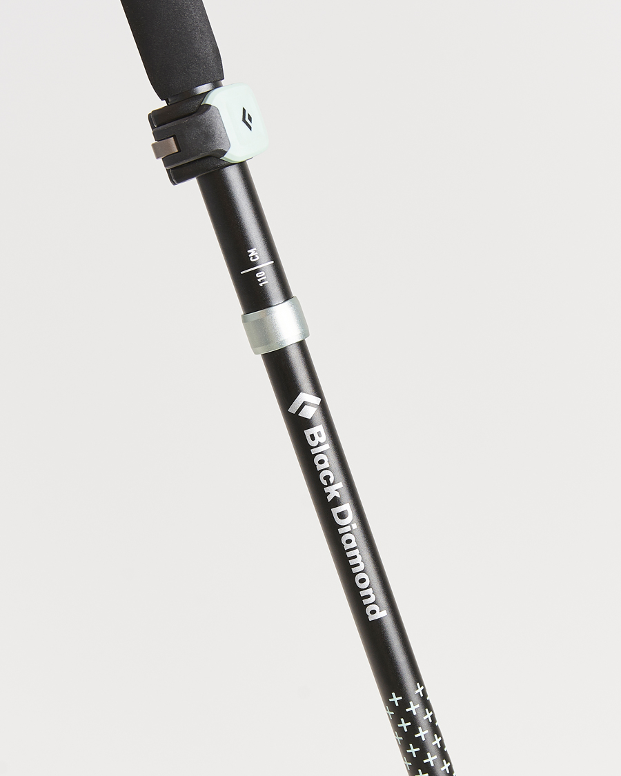 Herre | Activt tilbehør | Black Diamond | Distance FLZ Trekking Poles Black/Foam Green