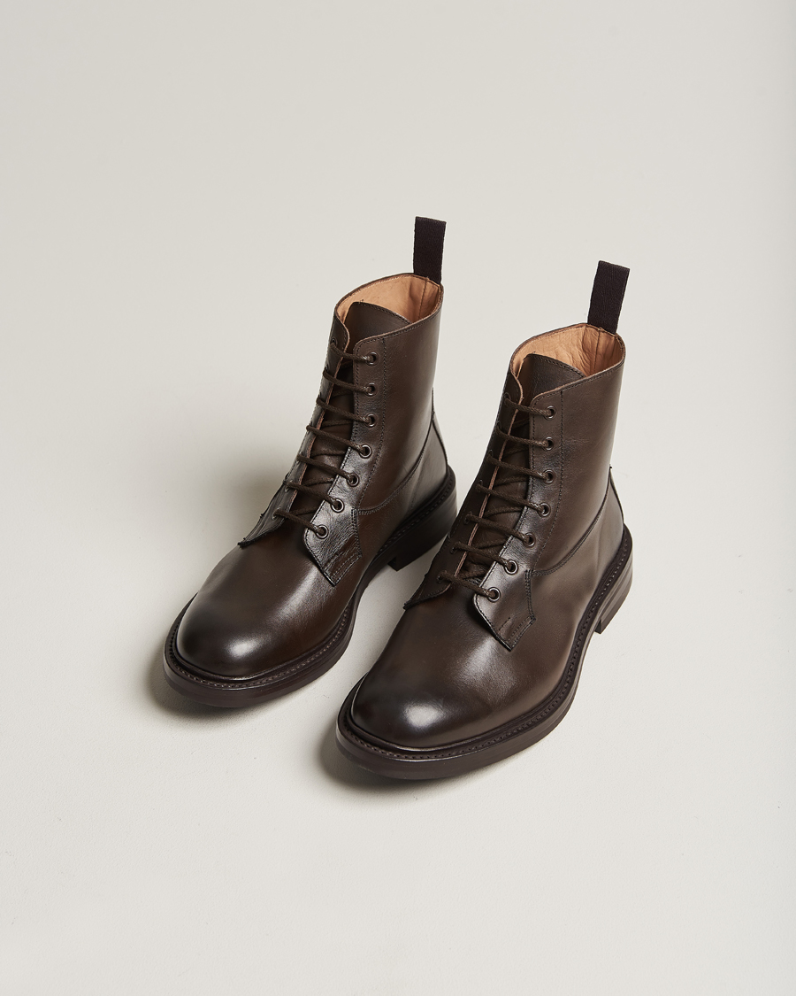 Men | Tricker's | Tricker\'s | Burford Dainite Country Boots Espresso