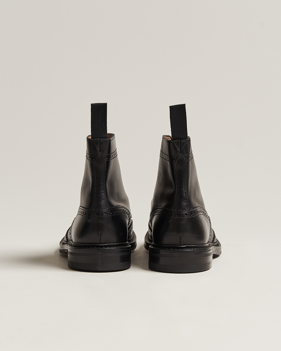 Herre | Støvler | Tricker's | Stow Dainite Country Boots Black Calf