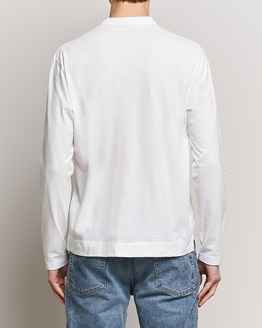 Herre | Trøjer | Massimo Alba | Hawai Watercolor Henley White