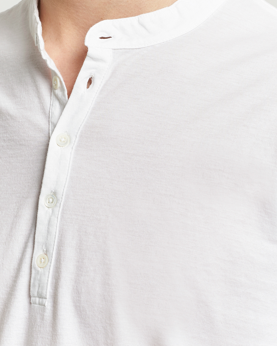 Herre | Trøjer | Massimo Alba | Hawai Watercolor Henley White