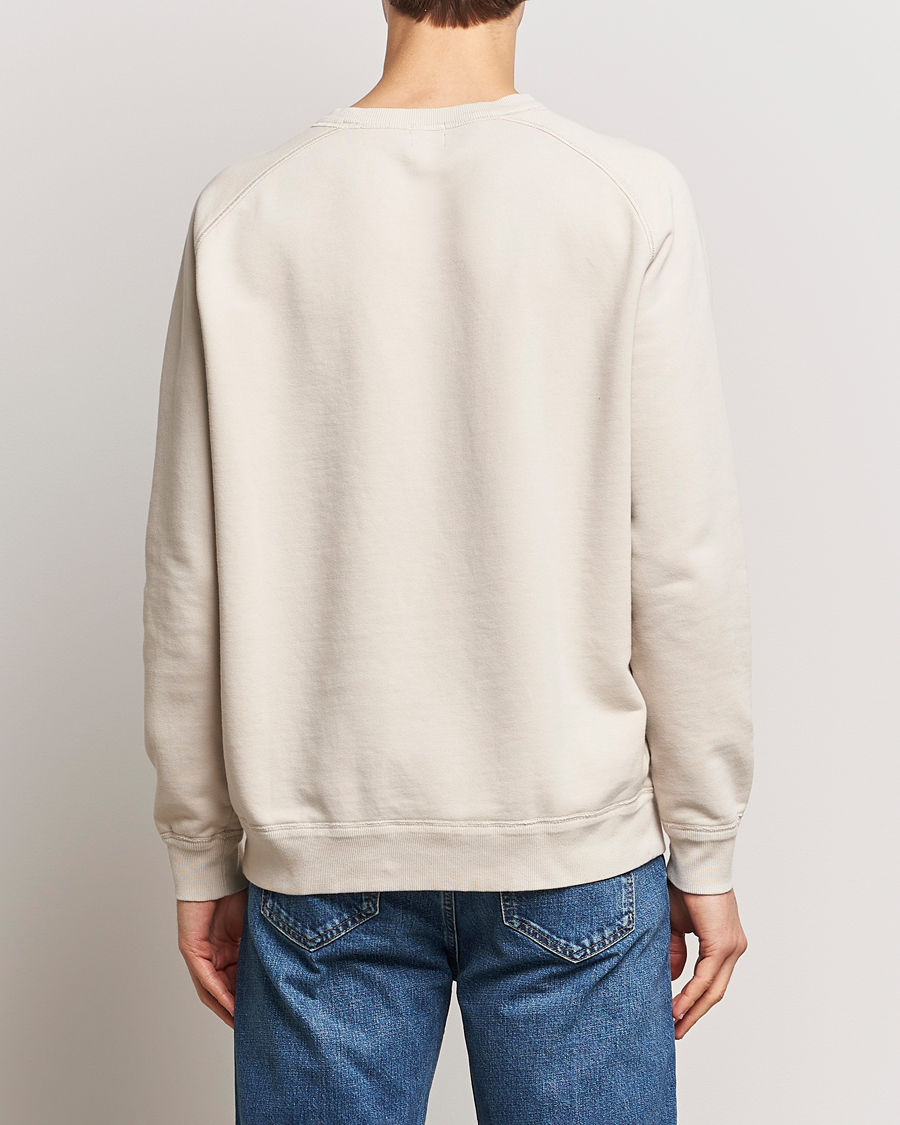Herre | Trøjer | Massimo Alba | Freesport Fleece Cotton Sweatshirt Light Beige