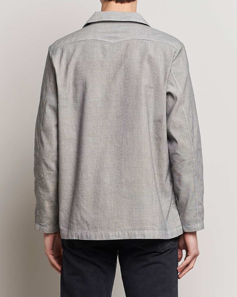 Herre | Jakker | Massimo Alba | Florida Cotton/Linen Shirt Jacket Light Grey