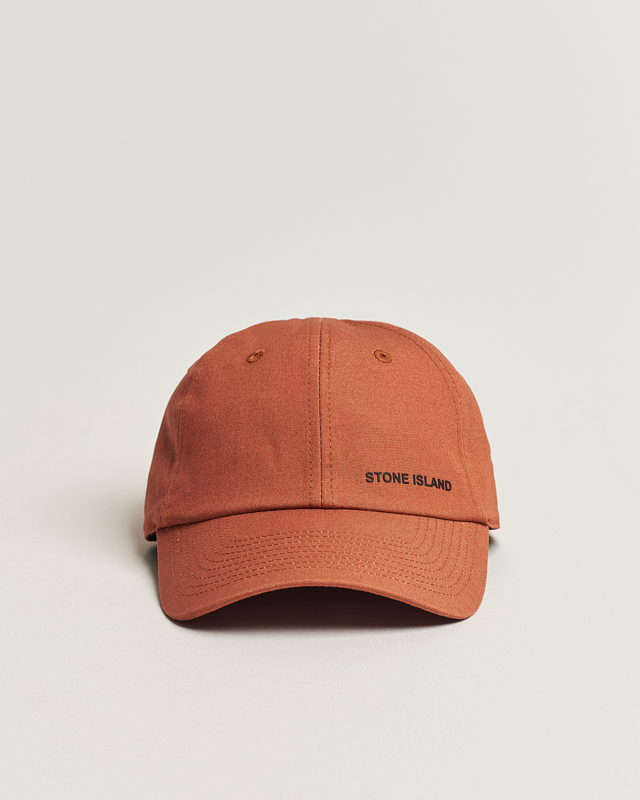 Herre | Stone Island Small Logo Cap Rust | Stone Island | Small Logo Cap Rust