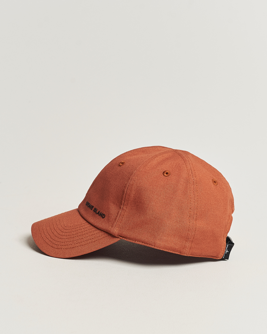 Herre | Stone Island Small Logo Cap Rust | Stone Island | Small Logo Cap Rust