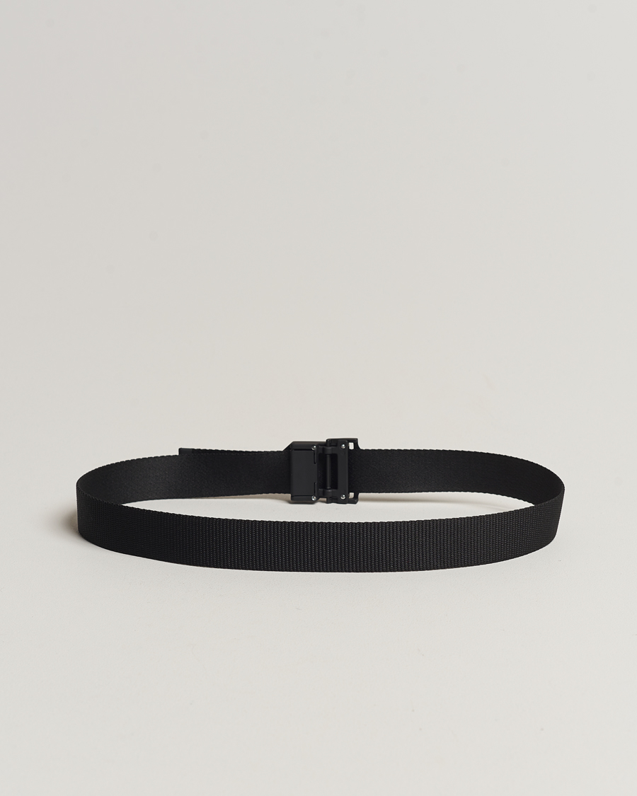 Herre | Stone Island Textile Belt Black | Stone Island | Textile Belt Black