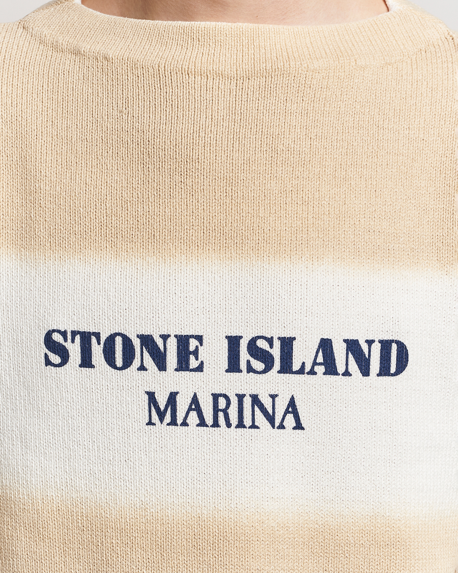 Herre | Trøjer | Stone Island | Marina Organic Cotton Sweater Natural Beige