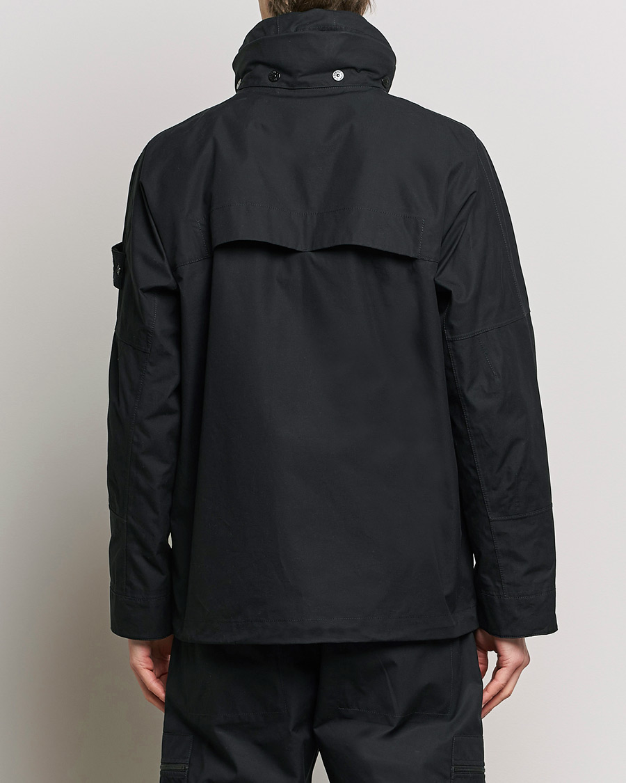 Herre | Jakker | Stone Island | Ghost Hooded Ventile Jacket Black