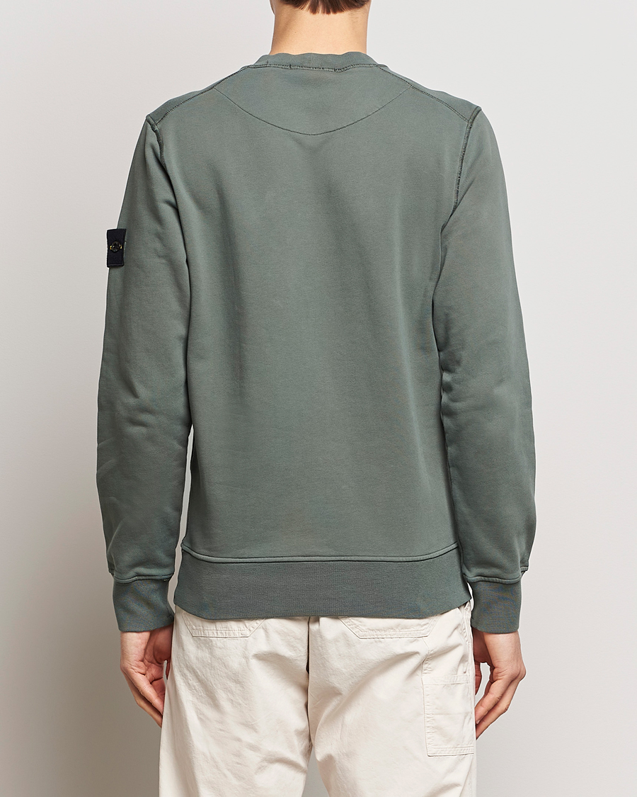 Herre | Trøjer | Stone Island | Garment Dyed Cotton Sweatshirt Musk