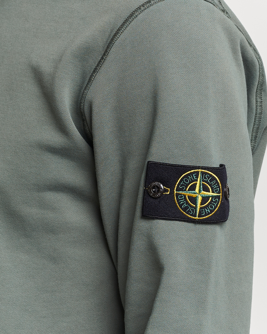 Herre | Trøjer | Stone Island | Garment Dyed Cotton Sweatshirt Musk