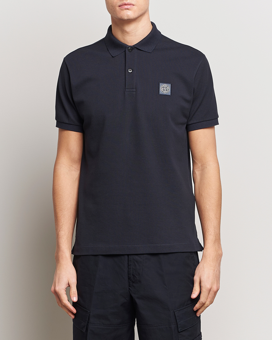 Herre | Polotrøjer | Stone Island | Organic Cotton Polo Navy Blue