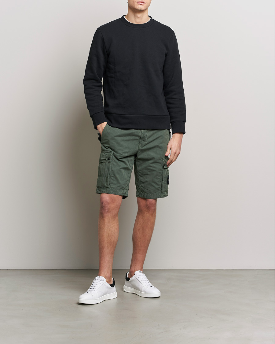 Herre | Shorts | Stone Island | Brushed Cotton Canvas Cargo Shorts Musk