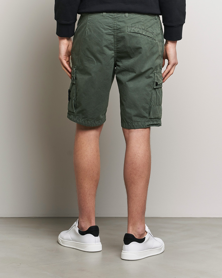 Herre | Shorts | Stone Island | Brushed Cotton Canvas Cargo Shorts Musk