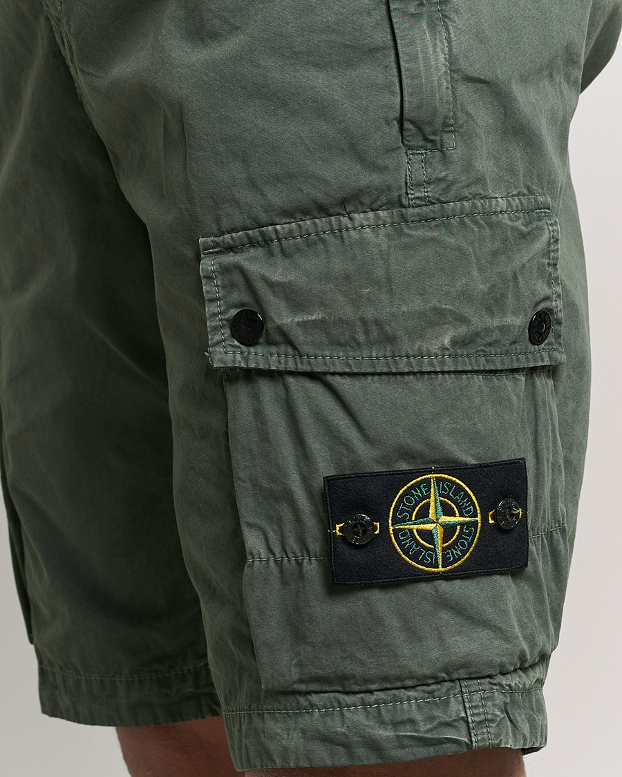 Herre | Shorts | Stone Island | Brushed Cotton Canvas Cargo Shorts Musk