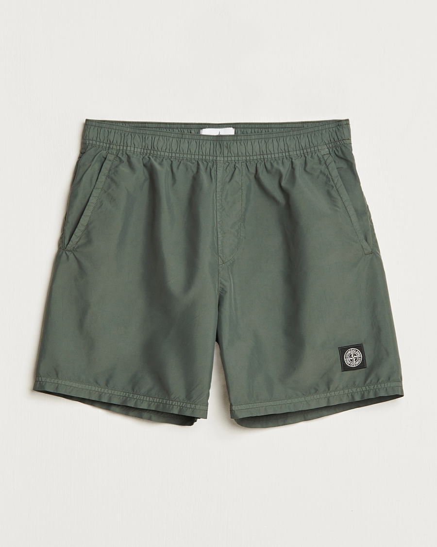 Herre | Badebukser | Stone Island | Brushed Nylon Swimshorts Musk