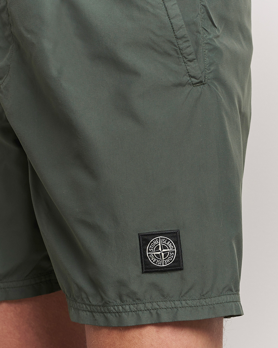 Herre | Badebukser | Stone Island | Brushed Nylon Swimshorts Musk