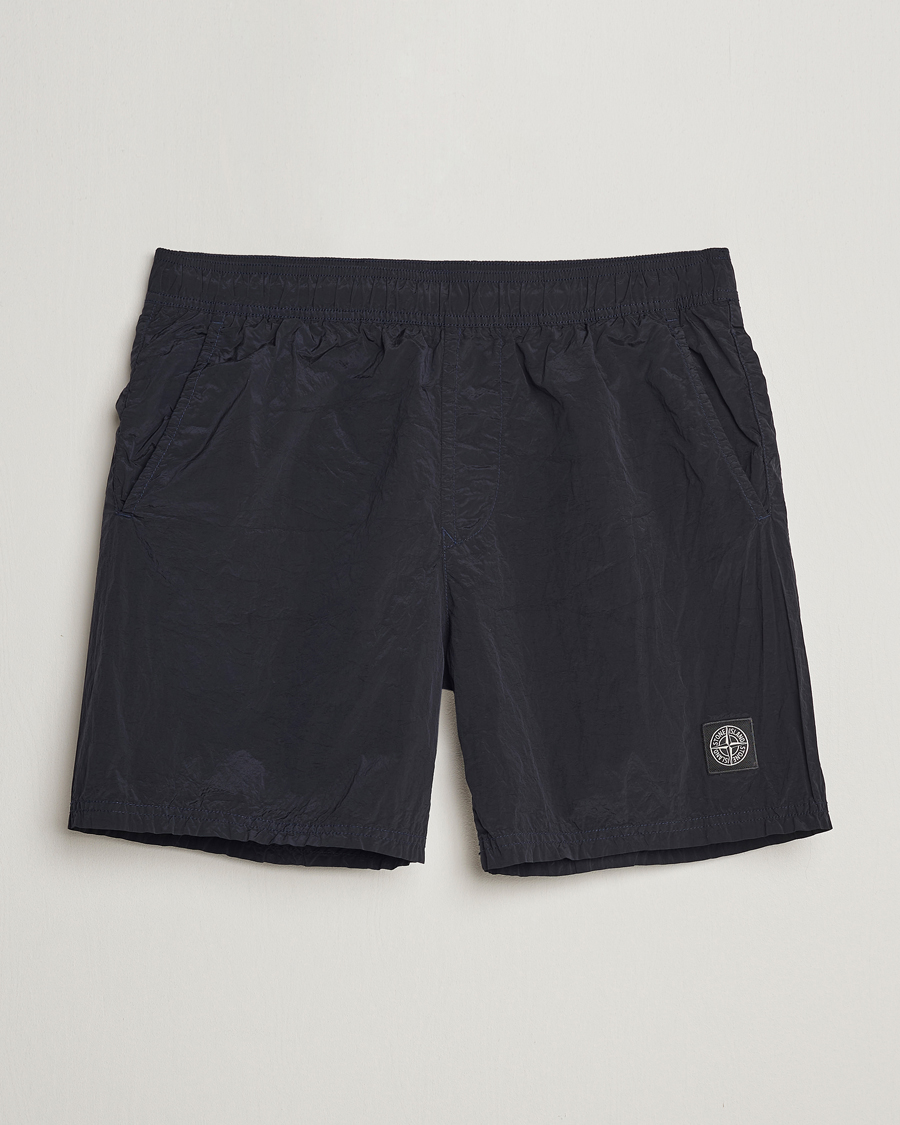 Herre | Badebukser | Stone Island | Nylon Metal Econyl Swimshorts Navy Blue