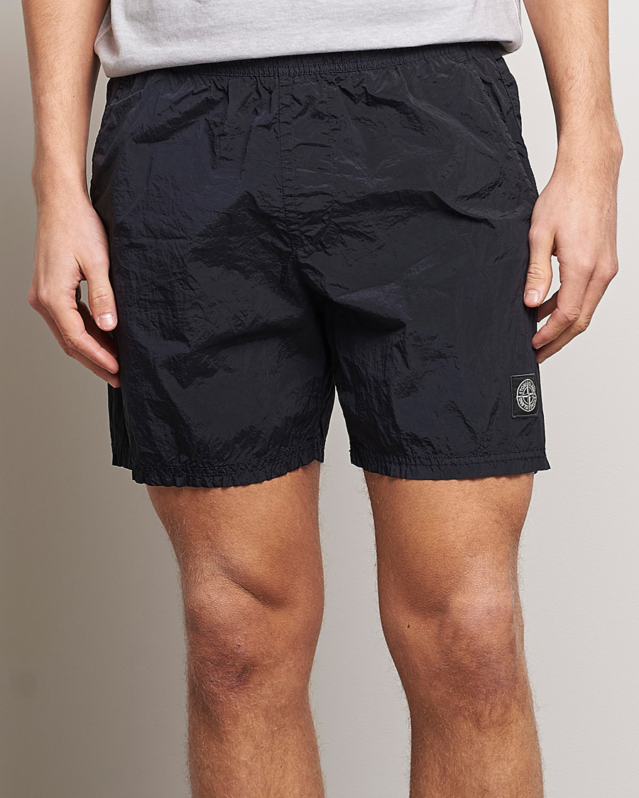 Herre | Badebukser | Stone Island | Nylon Metal Econyl Swimshorts Navy Blue