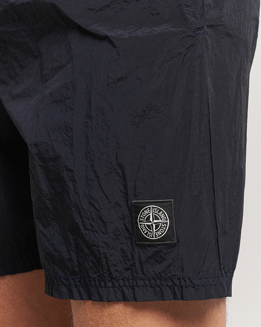Herre | Badebukser | Stone Island | Nylon Metal Econyl Swimshorts Navy Blue