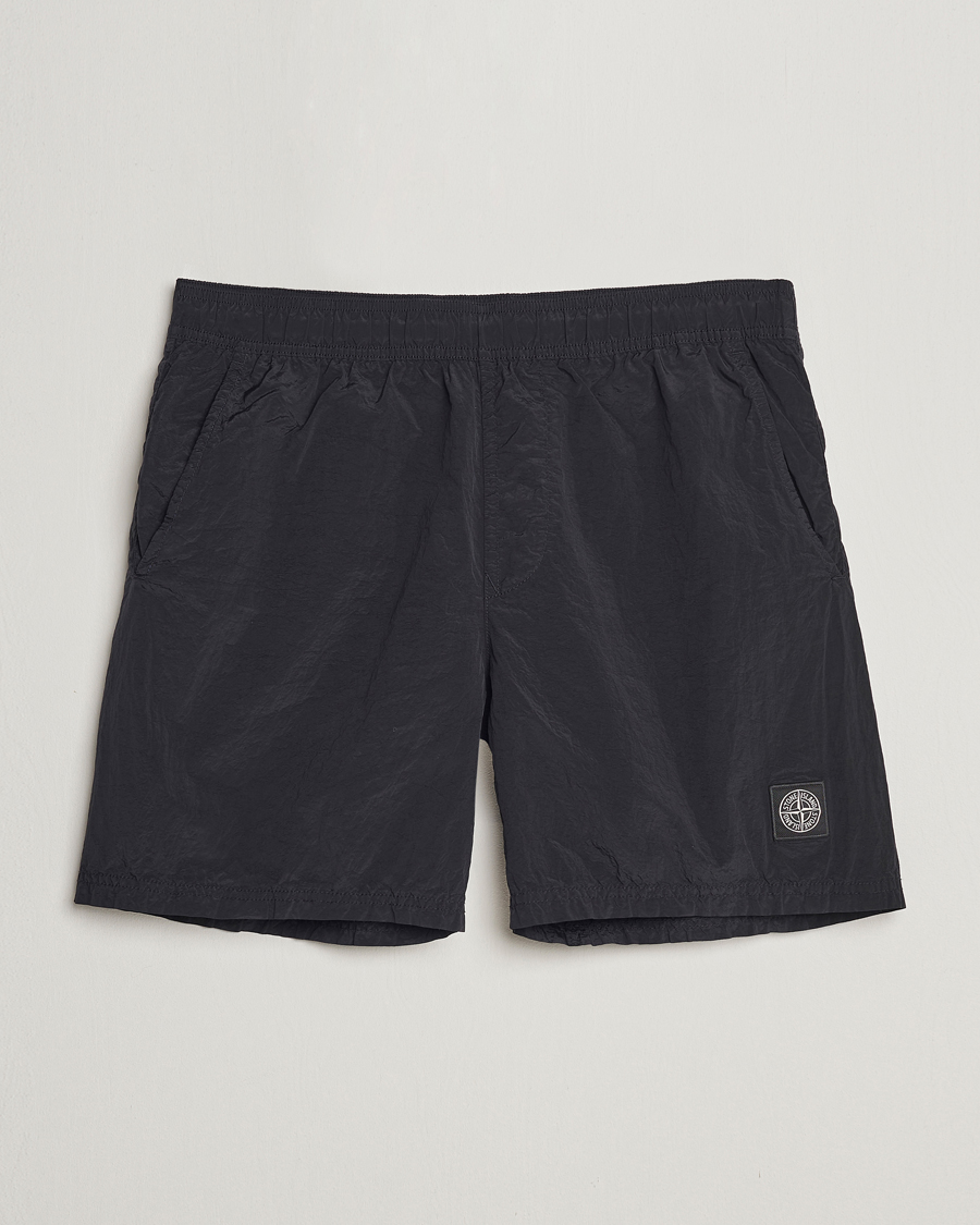 Herre | Badebukser | Stone Island | Nylon Metal Econyl Swimshorts Black