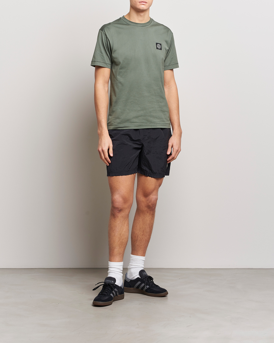 Herre | Badebukser | Stone Island | Nylon Metal Econyl Swimshorts Black