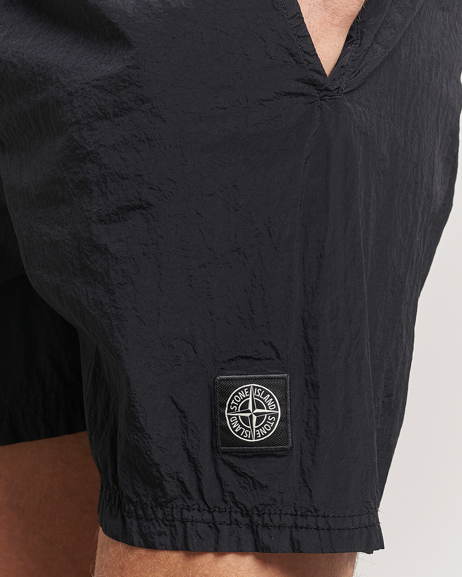 Herre | Badebukser | Stone Island | Nylon Metal Econyl Swimshorts Black