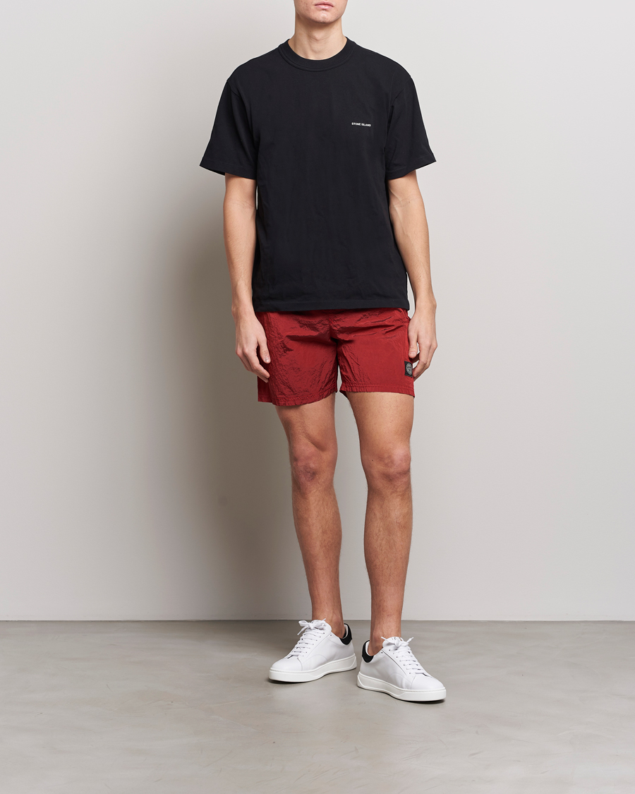 Herre | Badebukser | Stone Island | Nylon Metal Econyl Swimshorts Red